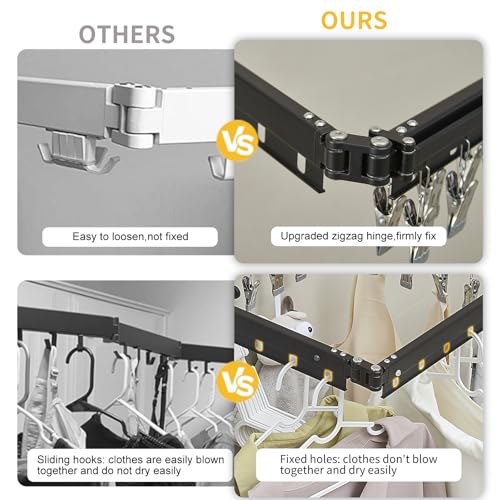 Ahorra 50% en estante de secado plegable BESy para lavandería