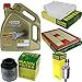 Produktbild Filter Set Inspektionspaket 5 Liter Motoröl Castrol EDGE Titanium FST 5W-30 LL MANN-FILTER Innenraumfilter Kraftstofffilter Luftfilter Ölfilter