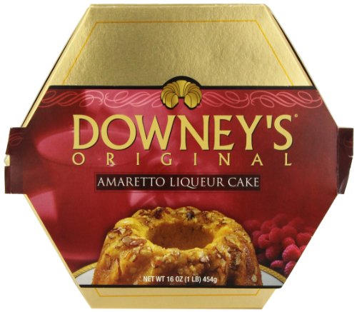 Downey's Original Cake, Amaretto Liqueur, 16 Ounce