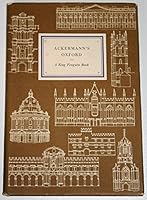 "Ackerman's Oxford... A Selection fo Plates from Rudolph Ackerman's A History of " B001B9H3X6 Book Cover