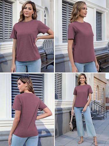 Love2Mi 3er/4er Set Stillshirt mit verstecktem Reißverschluss Stillöffnung kurzen Umstandstop Stillen T-Shirt für Schwangere