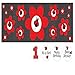 Creative Converting Ladybug Fancy Giant Party Banner with Stickers