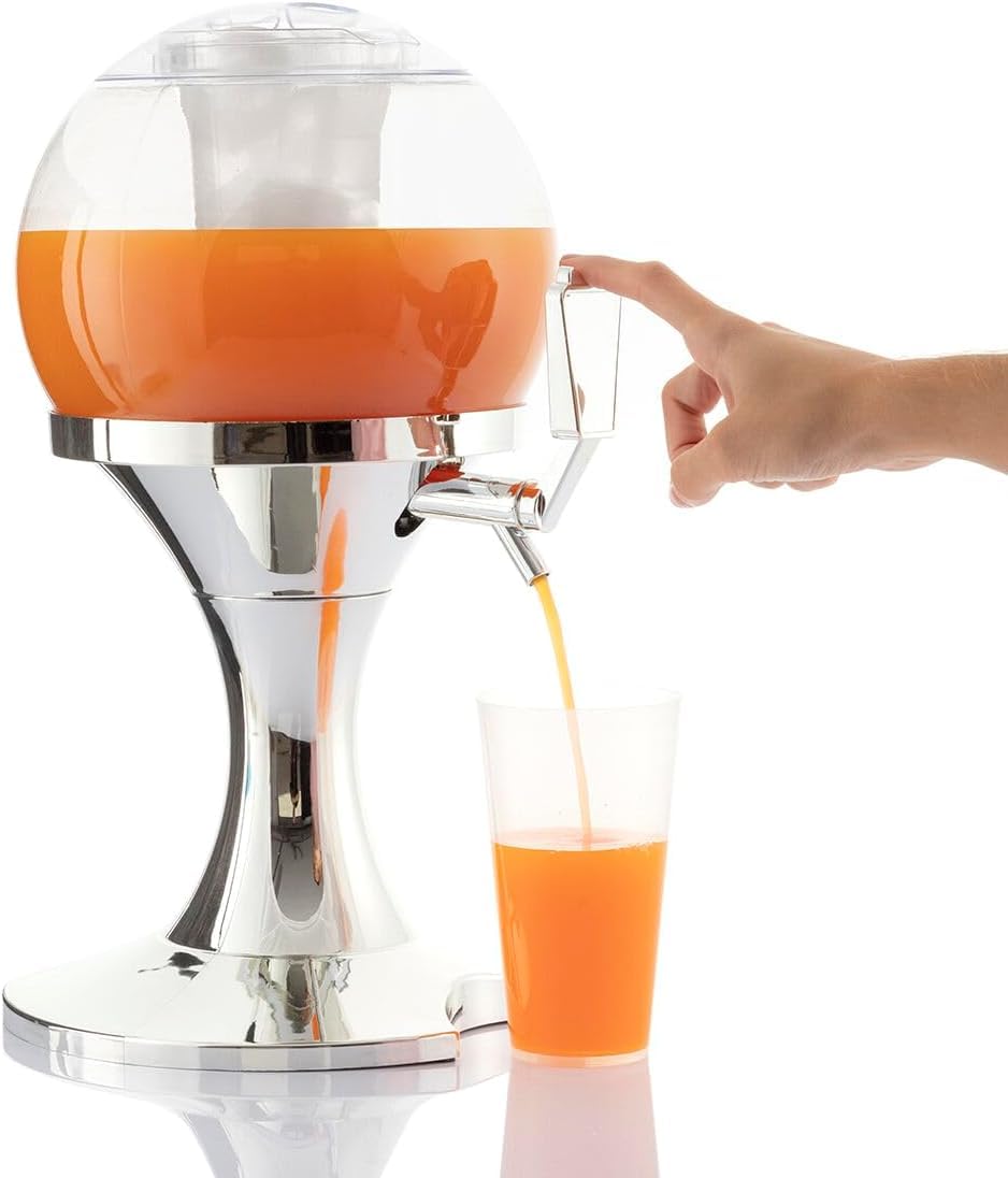 CELLUSTOP Dispensador de cerveza refrigerada con cubo de hielo con grifo - Soda Beisson Cocktail - Fiestas Recepciones