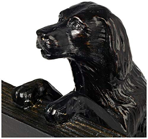 Kensington Hill Playful Golden Retriever Dogs 8" High Bookends Set #TOP5