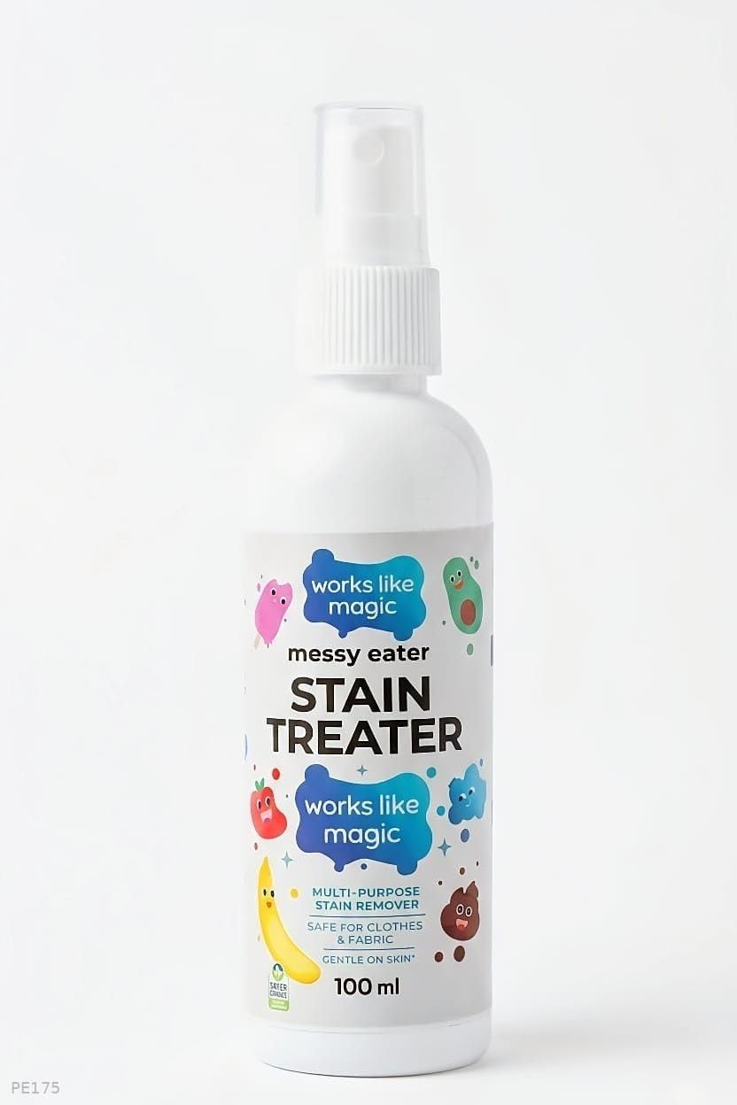 Works Like Magic Stain Treater Spray, 100 ml | Multi-Purpose Remover, Safe for Fabric, Gentle on Skin, Spray and Clean, Tough Stain Action-image-36
