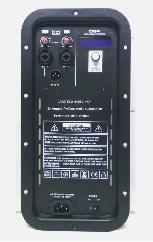 LASE Electro Voice Amplifier Module Intended for EV ELX112P/115P Power Speaker w/DSP (220V)