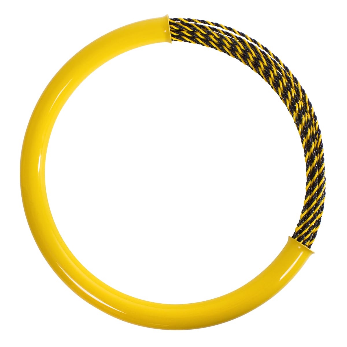 Guia Pasacables Profesional Triple Trenzada con Tubo Organizador Guarda Guia 7mm con Terminales Intercambiables Electricista Profesional para Pasar Cables Paredes, Pisos y Conductos PET (30 Metros)