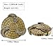 D&D Themed Fidget Spinner, dice Spinner, D4,D6, D8, D10, D12,D20,D% 7-in-1 Metal dice, Perfect for D&D Dungeons and Dragons, RPG and Pathfinder Role Playing Games (Ancient Gold Color)