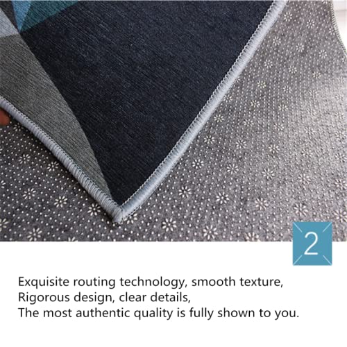 Vloerkleden wasbaar tapijt grijs-geel kleur bijpassende woonkamer accessoires jongens slaapkamer kinderkamer loper tapijten hal wasbaar tapijt 200x300cm tapijt baby - Afbeelding 4