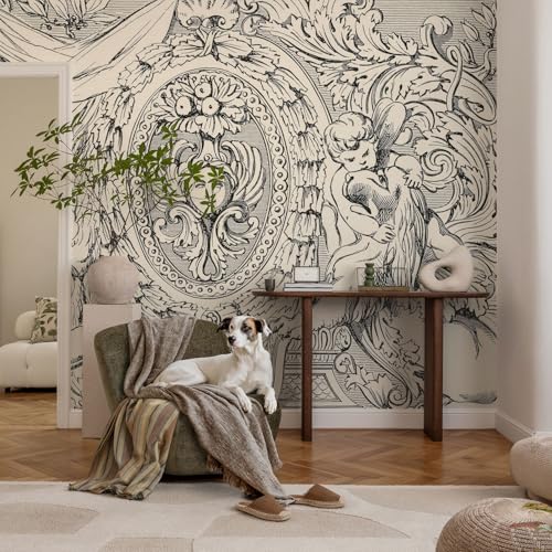 Décoration murale adhésive 152x104cm pour un salon moderne chic - 3