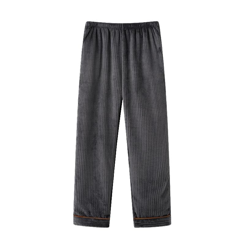 Bas de pyjama pyjama à revers moelleux et chaud pour femme
