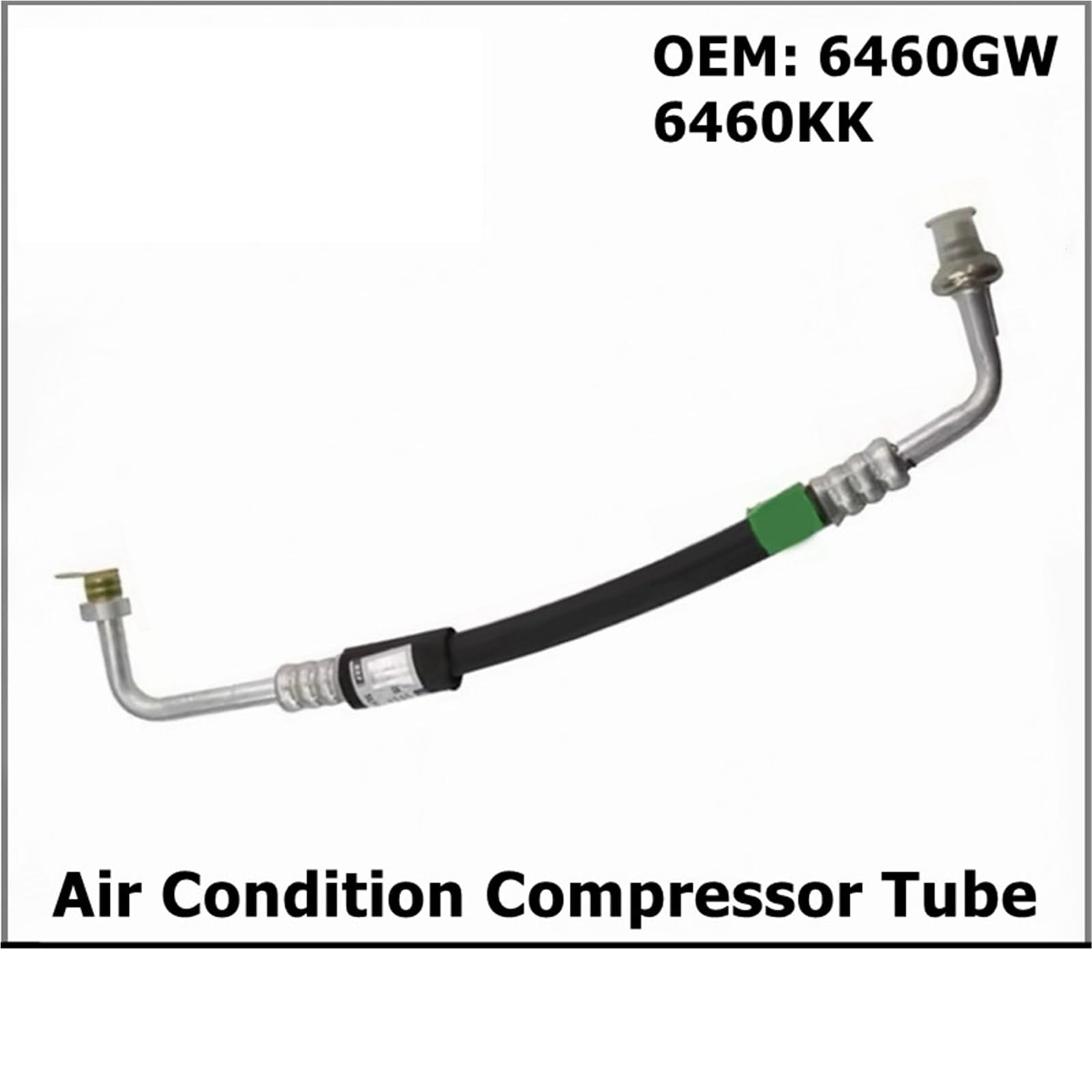 6460GW 6460KK Tubo De Refrigeración del Compresor Aire Acondicionado para Peugeot 207 206