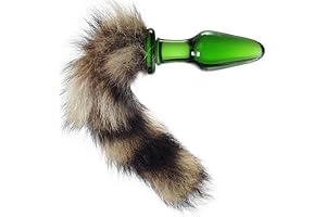 Cosplay Fox Tail Glass Anal Plug: Enhance Your Playtime