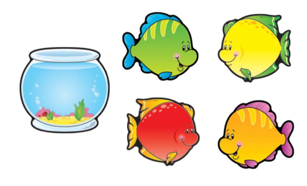 Buy Fish & Bowls CutOuts Book Online at Low Prices in India Fish