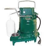 Zoeller Mighty-mate Submersible Sump Pump (M53) and PVC Check Valve (30-0181) Bundle - Image 2