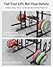 Mikolo Smith Machine, 2200lbs Squat Rack with LAT-Pull Down System & Cable Crossover Machine, Power Rack and Packages (BPRO230HPHGP)