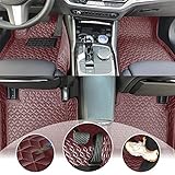 ✔Kundenspezifische Fußmatten werden gemäß dem Originalauto entworfen.Die Lederteppiche bedecken den Boden und die Seiten des Autos,sodass die Matte perfekt zum Auto passt.Die Unterseite des Teppichs ist rutschfest,sodass sich die Matte nicht bewegt.Darüber hinaus bieten wir einige Befestigungsclips für Ihr Auto an,um die Stabilität der Bodenmatte zu erhöhen und die Fahrsicherheit zu verbessern.