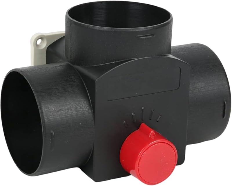 Conector de Duto para Aquecedor Diesel Copgge 75 mm com Válvula Ajustável de 5 Posições – 3 Saídas