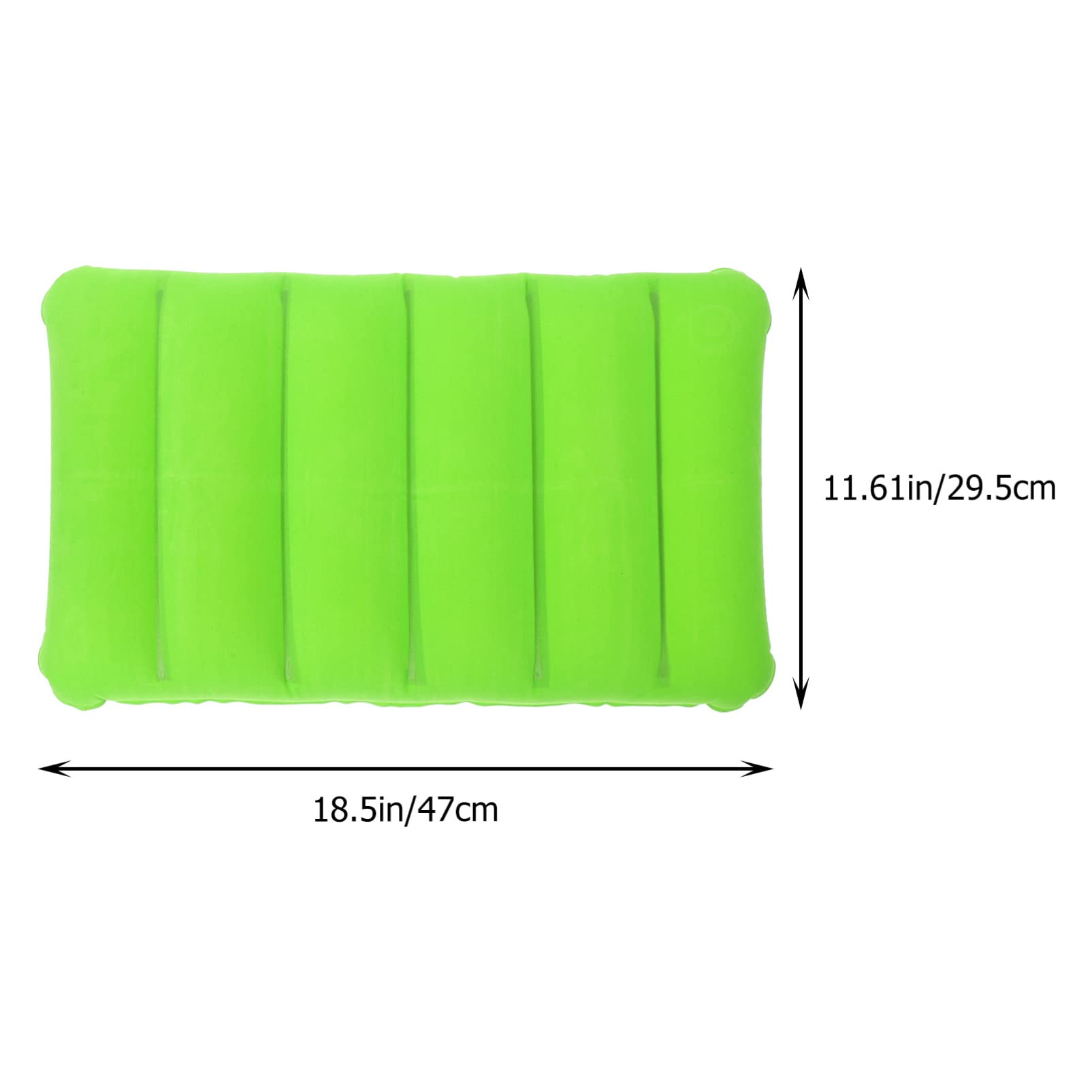 Abaodam Inflatable Sleeping Pillow for Outdoor Camping Thickened Resting Tool Multipurpose Lumbar Support Pillow for Travel and Naps Design