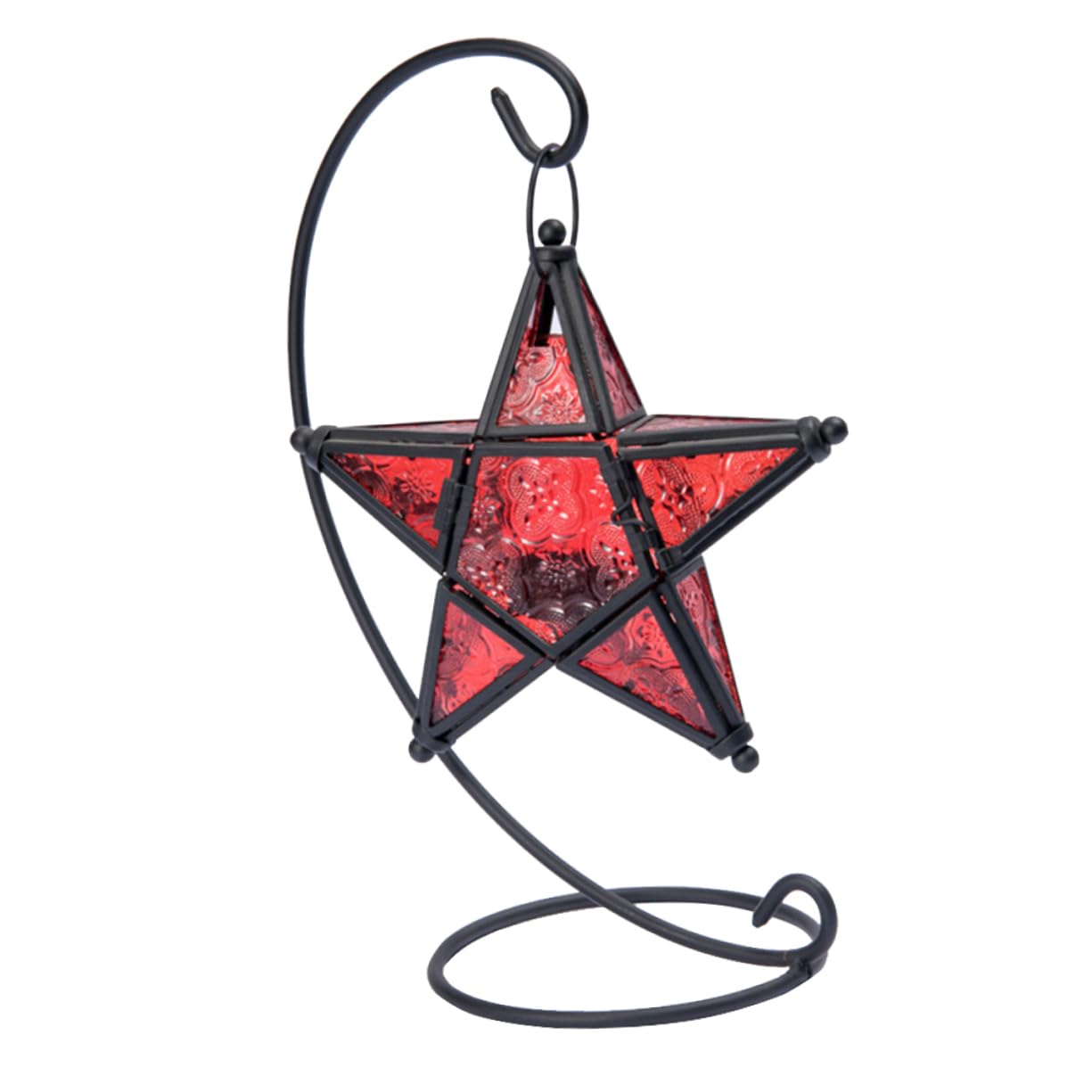 VINTORKY Candlestick Ornaments Iron Candle Holder Wall Decor Essential Oil Burner Tea Light Holder