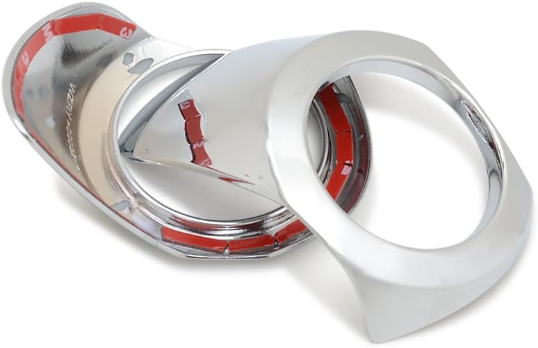 Kadore ABS Chrome Car Front Fog Light Cover Trim Bezel for Suzuki SX4 S-Cross SX4 Crossover 2014-2016 2PCS/Set