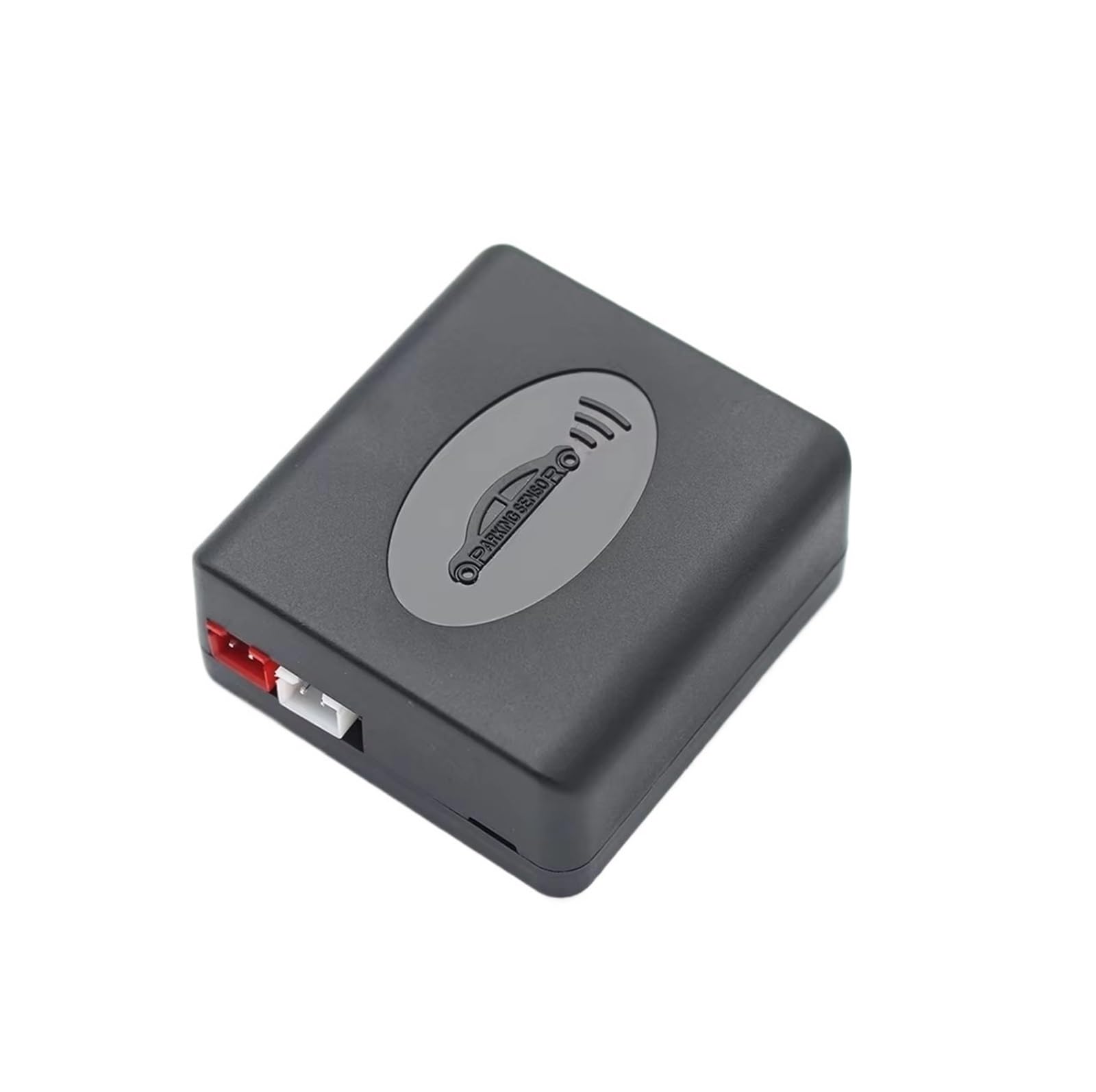 récepteur Radar Radar recul pour Voiture 4 capteurs capteur stationnement détecteur sonore Assistance sonde Plate Kit 12V Bac Universel Capteur d’Aide au stationnement(White)