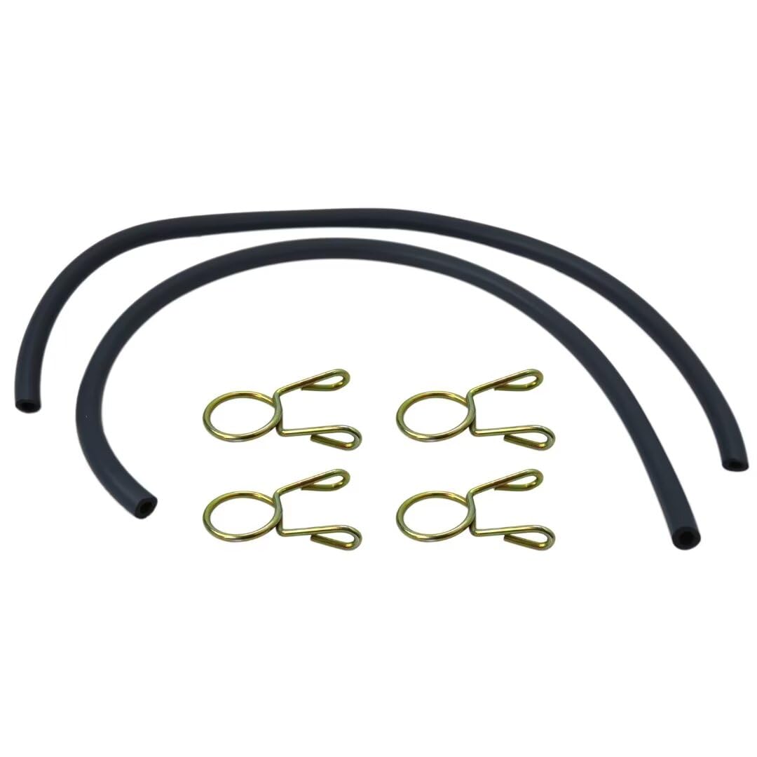 Fuel Line w/Clip Replacement 17681-098-010 Fit for Honda CL160 Scrambler in 1966-1967 by Acupress