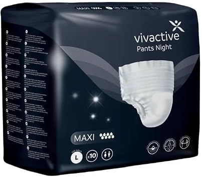Vivactive Pants Night Maxi Large (2300ml) 10 Pack