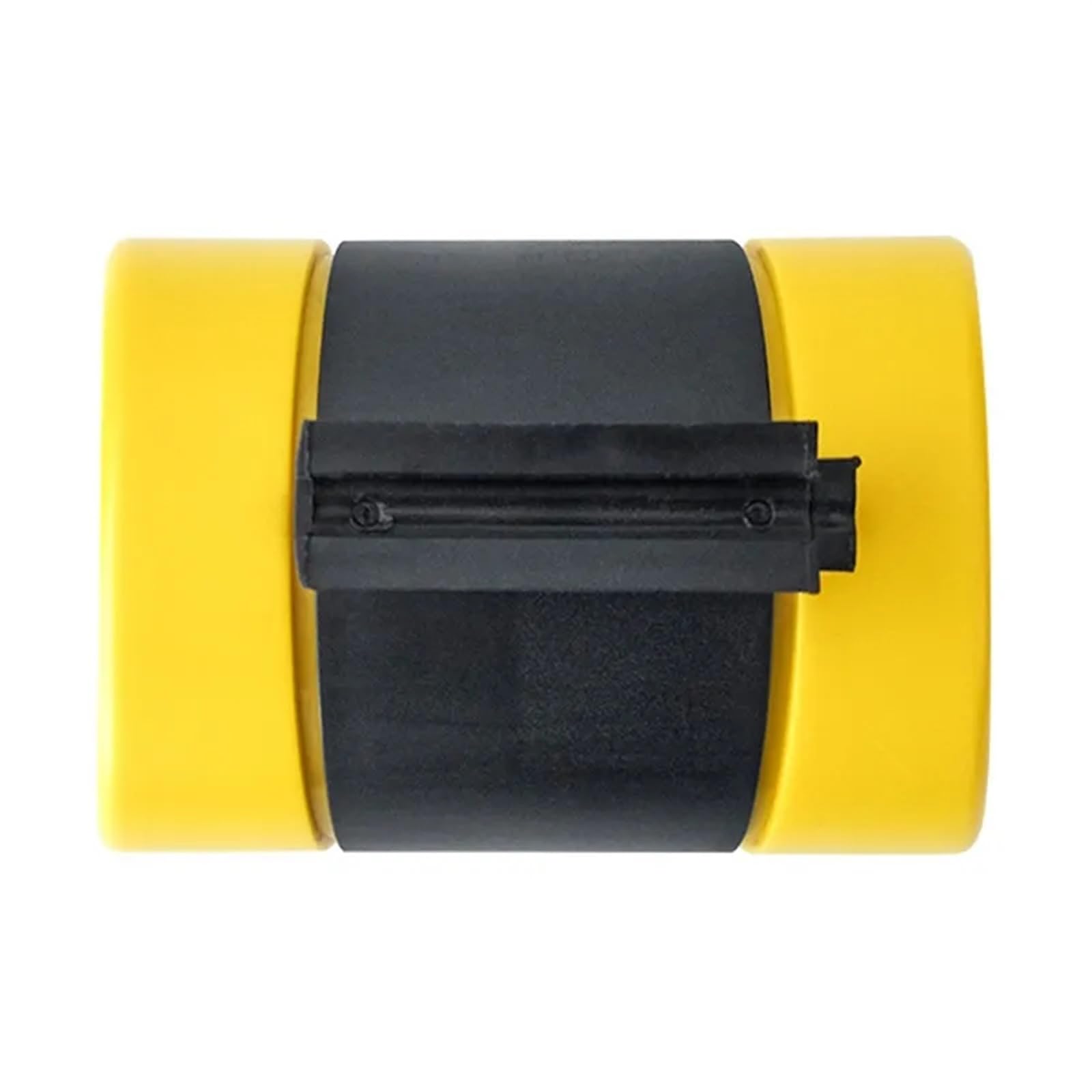 Cinta Balizamiento Montado En Pared Barrera de cinta retráctil montaje en pared fija con caja ABS y cinturón precaución a rayas for barrera control multitudes zonas separadas para Aeropuertos(10m)