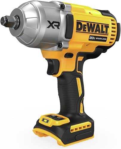 DEWALT 20V MAX Cordless Impact Wrench, 1/2 Impact Gun, High
