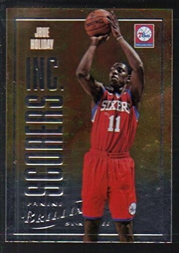 2012-13 Panini Brilliance Scorers Inc. #19 Jrue Holiday 76ers