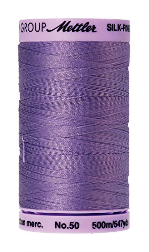 Hilo de Algodón Mettler Silk-Finish 547 yd 500 m miniatura 1