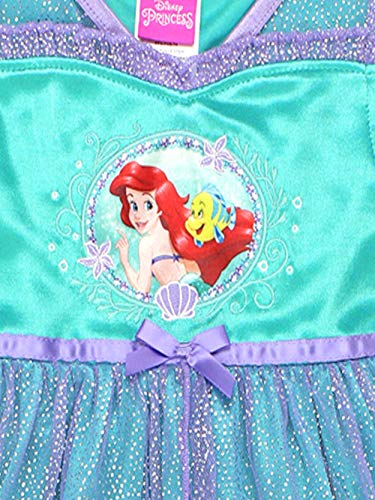 The Little Mermaid Ariel Toddler Girls Fantasy Gown Nightgown Pajamas4
