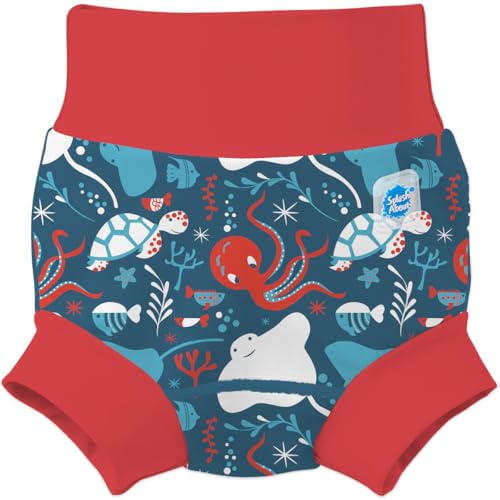 Splash About Happy Nappy Duo, Under The Sea Red, 12-24 Meses
