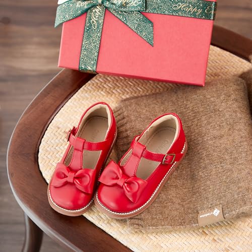 Image of Otter MOMO Toddler /Little Girls Mary Jane Slip-on School Uniform Party Dress Shoes
