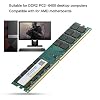 240 Pin PC Memory DDR2, 4GB 800MHz DDR2 Memory Module DDR2 Module Fast Data Transfer Memory Module for PC2-6400 Desktop Computer
