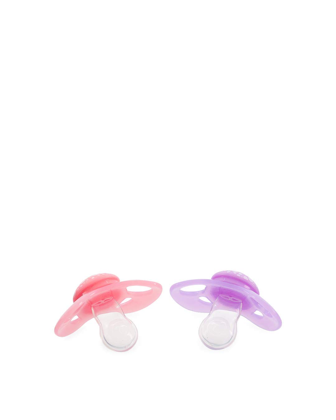 Twistshake 78088 Twistshake 6+ Ay Ikili Ortodontik Silikon Yalancı Emzik, Pembe/Mor