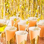 MOWO Glitter Five Stars Confetti Wedding Party Decor and Table Decor, 1.2’’ in Diameter (Glitter Gold,200pc) - Image 5
