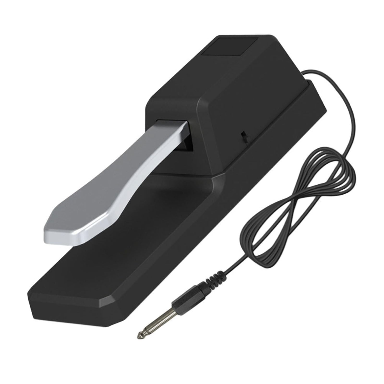 Pédale de Sustain pour Piano Électrique 6,5mm, Noir - Les Beatles, Paul McCartney, John Lennon, RIngo Starr, George Harrison Pédale de Sustain pour Piano Électrique 6,5mm, Noir