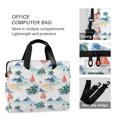 Funda para portátil con diseño de playa, 13-15.6 pulgadas miniatura 6