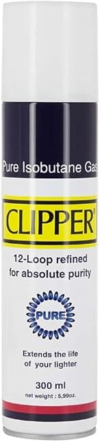 Clipper Gaz do zapalniczki - 300 ml - czysty izobutan