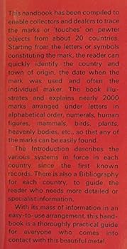 Hardcover Guide to Pewter Marks of the World Book