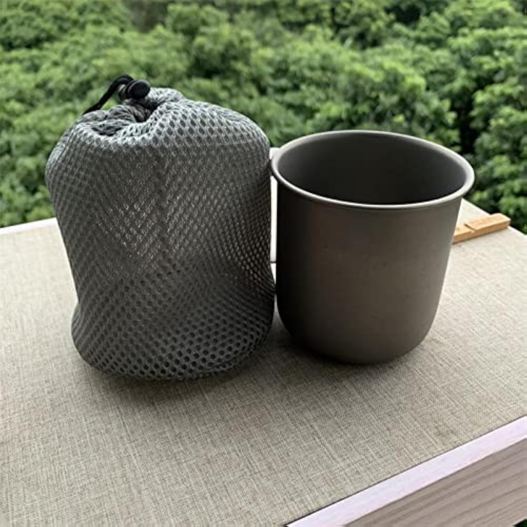 Mesh Drawstring Bag Stuff Storage Sack Organizer Pouch for Hiking