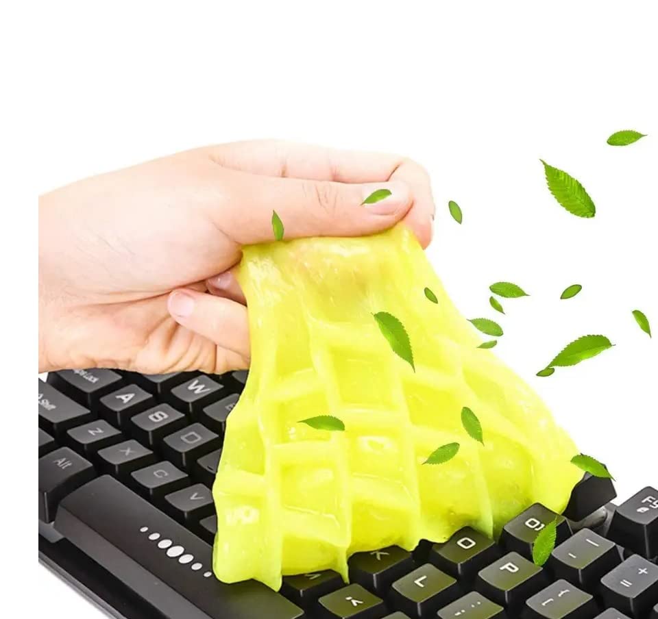 Souzago Jelly Cleaning Gel | 2in Pack| All-Purpose Cleaner for Multiple Surfaces, Eco-Friendly Formula, Ideal for Home, Office, and Automotive Cleaning - Achieve Sparkling Results.