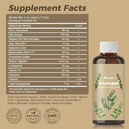 ALBRAZ Esophageal Relief Drops