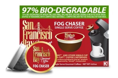 San Francisco Bay Coffee Fog Chaser, OneCup Single Serve Cups, 108 Count