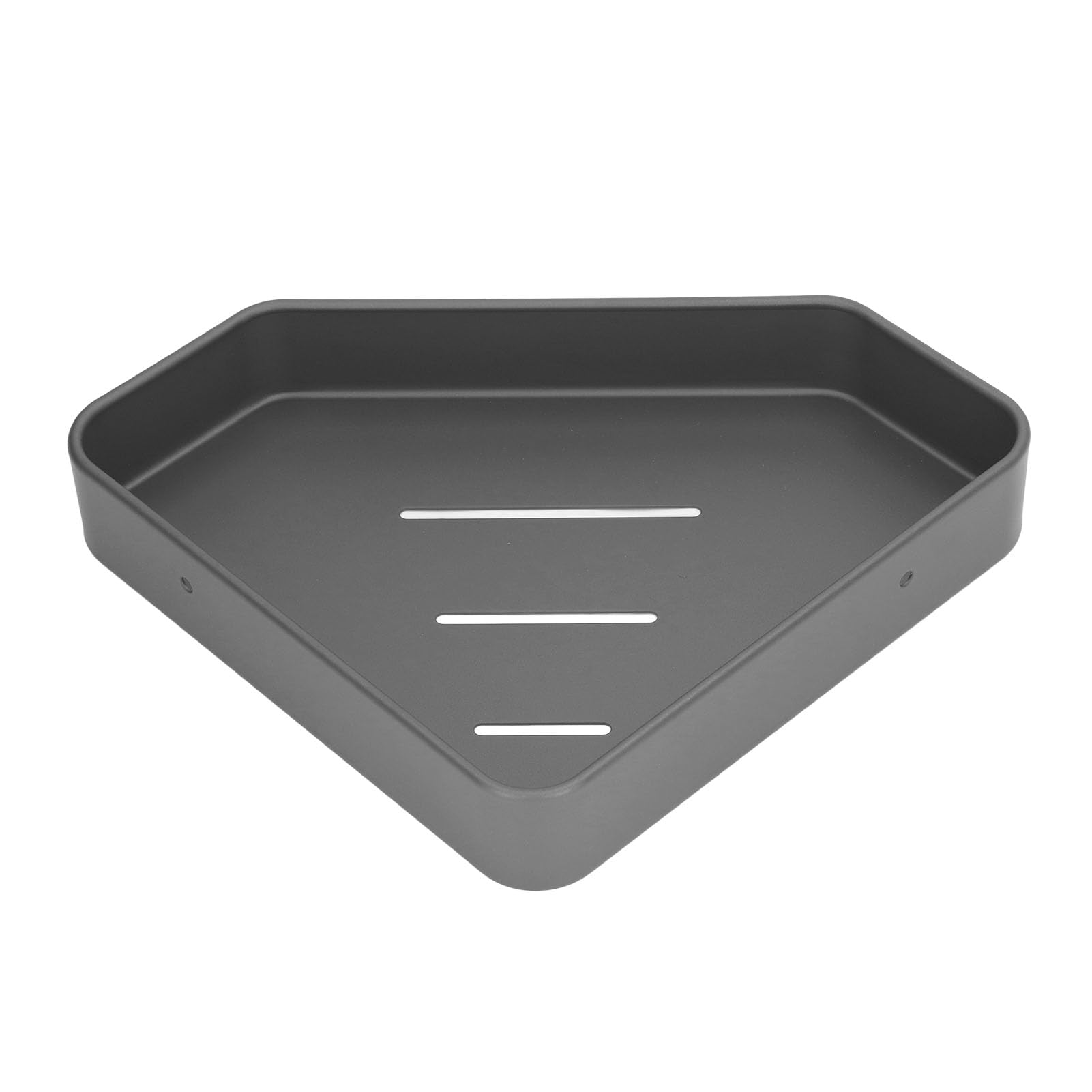 DriKou Shower Caddy Shower Organizer Corner Floating Triangle Shelf Space Aluminum Multi Practical Bathroom Shelves for Kitchen Living