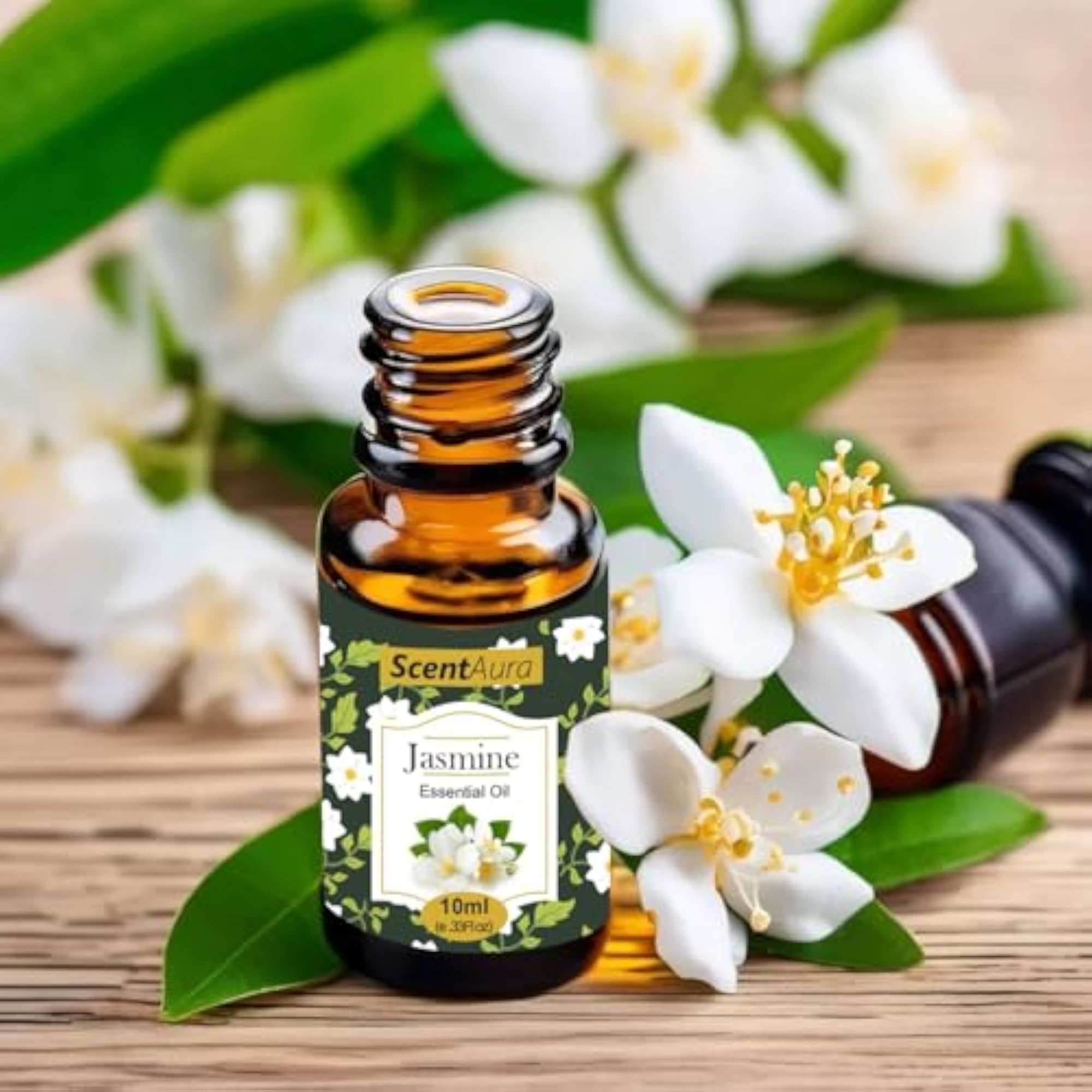 ScentAura Aroma Essential - Orange & Jasmine, Pack of 2