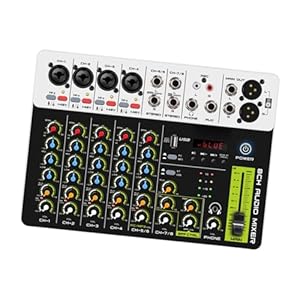 Harilla 7-Kanal DJ-Audiomixer 78028