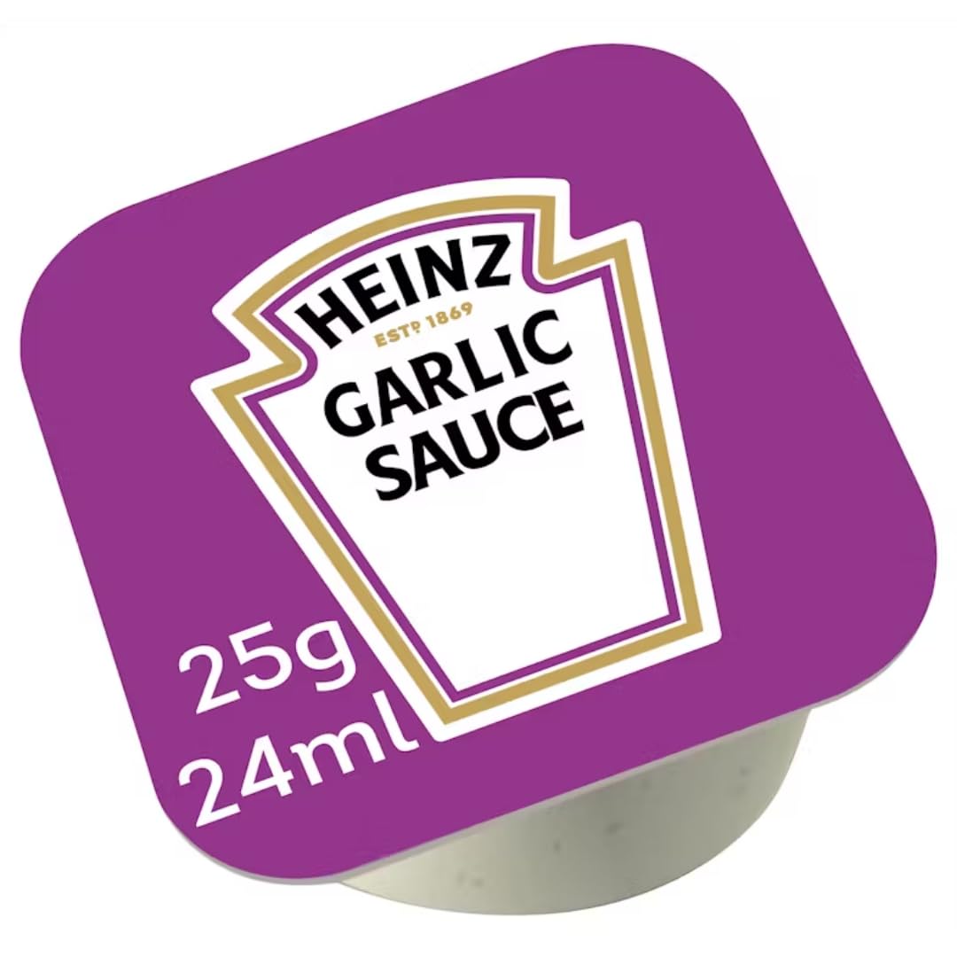 Heinz Curry Knoblauch Sauce 500 Portionen x 24 Mililiter + Pufai